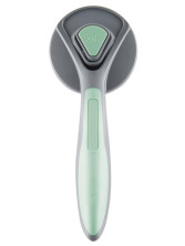 TV-663 Щетка-чесалка для животных с кнопкой круглая